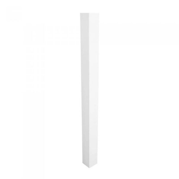 Vinyl fencing post